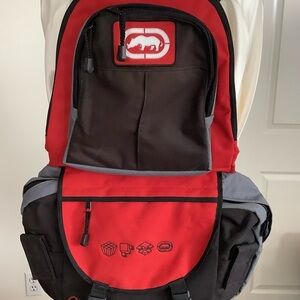 Ecko Unlimited Vintage 00s ,Retired  Tactical Backpack 🎒, 9 pockets ,EUC, *READ*